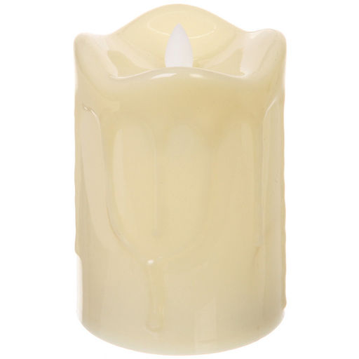 Цена за 4 шт. Сувенир с подсветкой "Свеча - Королевство" 9*12,5 см (работает от батареек 3 АА)