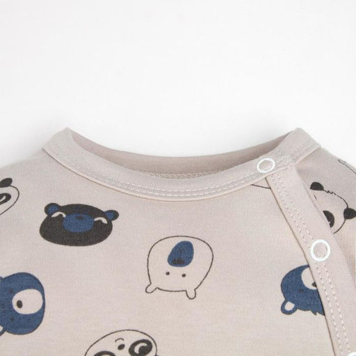 Комбинезон в набивку Крошка Я Мишка, рост 68-74 см, серый фото 2