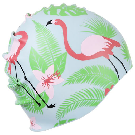 Шапочка для плавания детская ONLITOP, силиконовая, обхват 46-52 см  фото 3