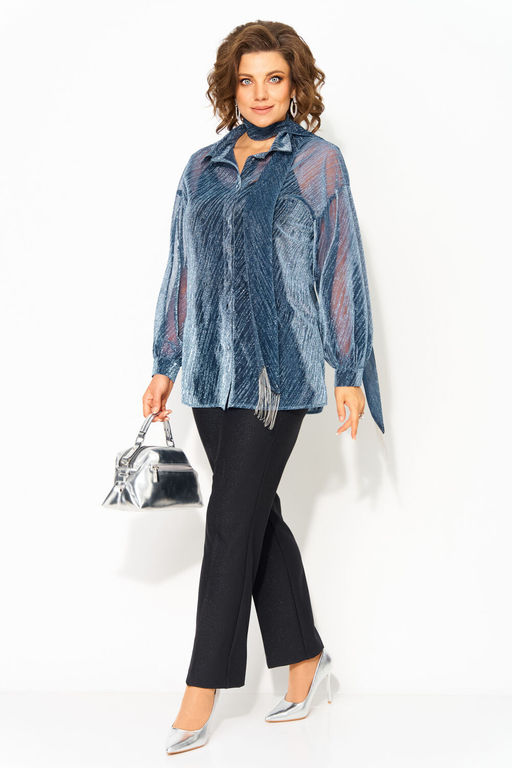Блуза Liliana 1496 синий