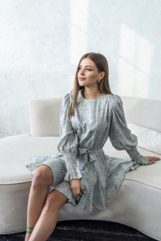 Платье Каталина (зеленый) - Nadi bordo фото 4