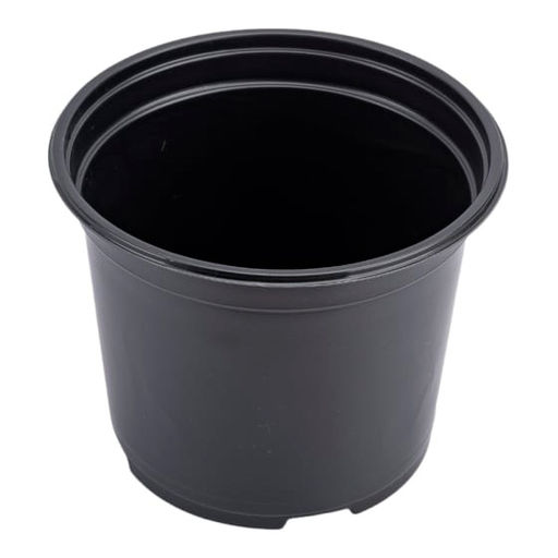10шт. Горшок для рассады 0,8л d12см h11см (полистирол) черный