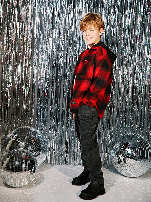 Beli Lastikli Erkek ?ocuk Jean Pantolon