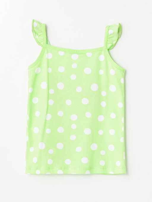 Kare Yaka K?z Bebek Minnie Mouse Bask?l? ?ortlu Pijama Tak?m? - Waikiki фото 3