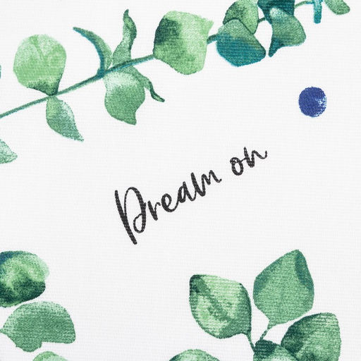 Шторы для кухни Доляна Eucalyptus 150*180 см- 2 шт, подхваты - 2 шт, 164г/м2, 100% хл  фото 3