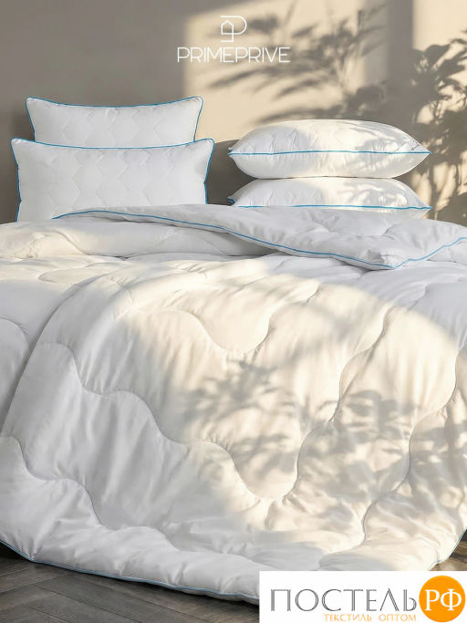 Подушка стеганая PRIME PRIVE LINEN хл.BIODYNAMIC COTTON/лен.вол./микровол.CLIMALAST  фото 10