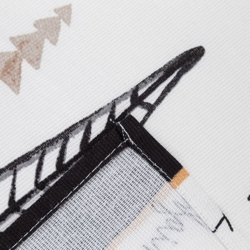 Фартук Доляна X-Mas 60х65см, 100%хл, рогожка 164 г/м2  фото 5