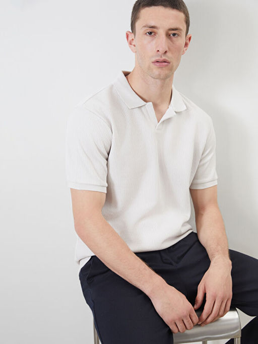 Polo Yaka K?sa Kollu Erkek Ti??rt