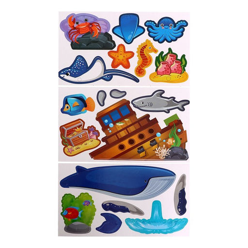 Конструктор винтовая мозаика Морской мир, с электрическим шуруповертом, 193 детали - Simaland фото 7