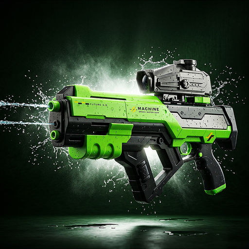 Водное оружие "Squid Squad" в коробке (цвет зеленый)