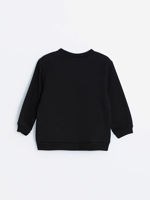 Beli Lastikli Bask?l? K?z Bebek Sweatshirt - Waikiki фото 2