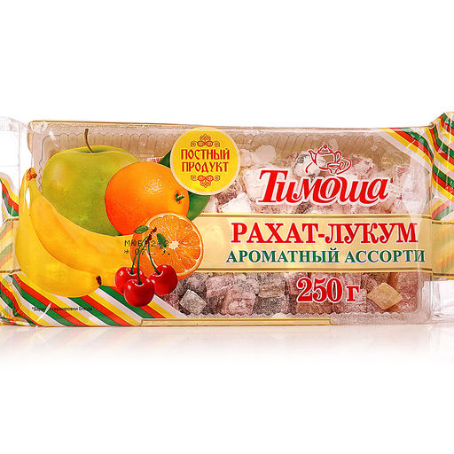 Рахат-лукум "Ароматный " (ассорти,мелкая нарезка) "Тимоша " 250гр/ Тимоша казань/
