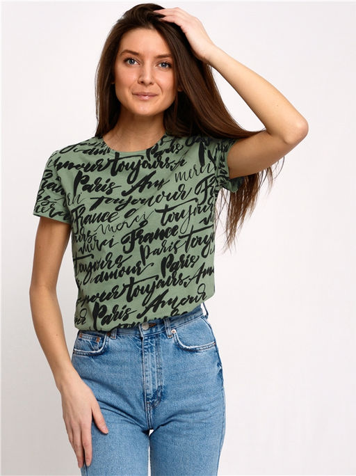 футболка 1ЖДФК3173001н - Апрель фото 3