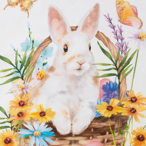 Полотенце Зайчики 40х73 см, 100% хл, саржа 190 гр/м2 - Этель фото 5