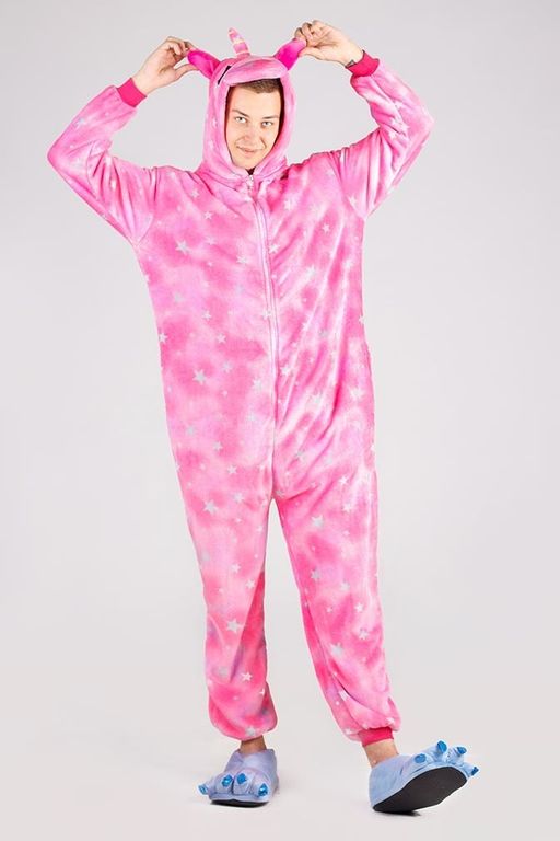 Пижама кигуруми Волшебный розовый Единорог