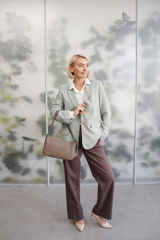 Сумка женская Ц-549.01 темный капучино - Protege фото 3