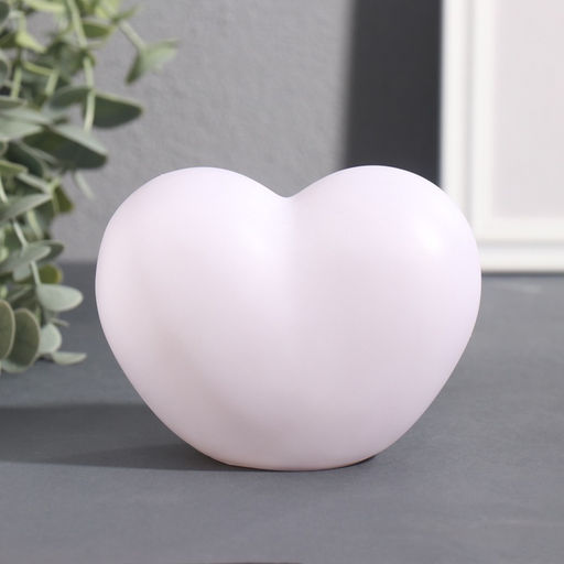 Фигурка светящаяся RISALUX Сердце. Руки, LED-ночник, 3хLR44, 8?11?7 см