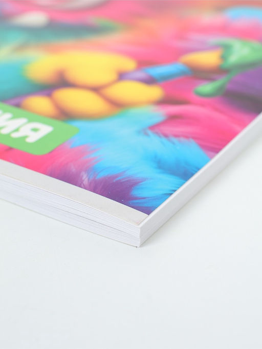 Цена за 2 шт. Альбомы для рисования 40 листа на скрепке "Монстрик"