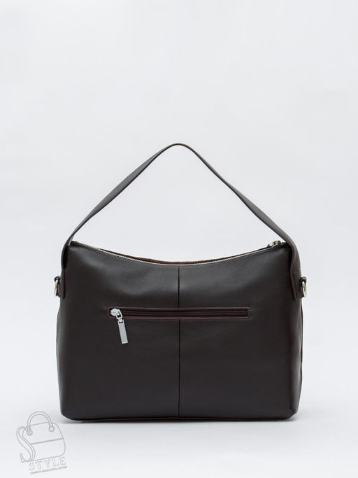 Сумка женская кожаная 1078M coffee Polina&Eiterou