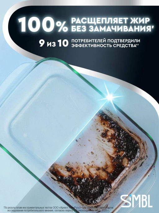 SIMBL ср-во д/мытья посуды 450мл Аромат цветов