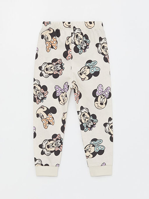 Beli Lastikli Minnie Mouse Bask?l? K?z Bebek Pijama Alt - Waikiki фото 2