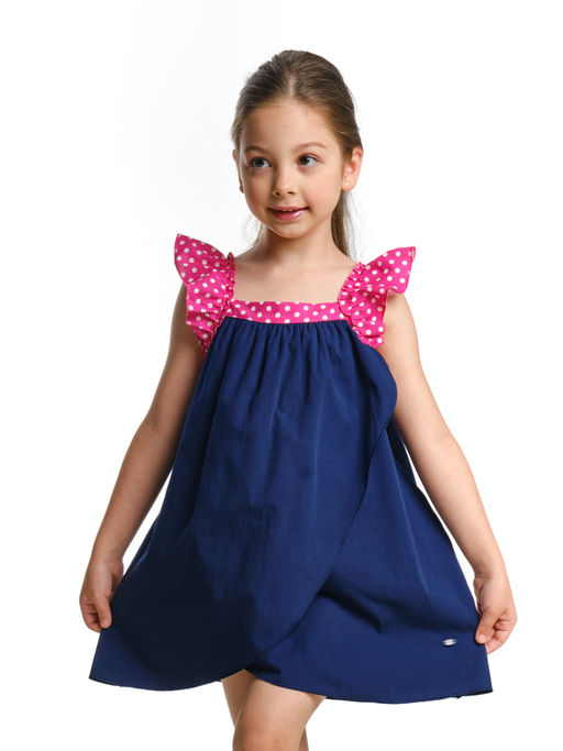 Платье для девочки UD 4529 т.синий - Mini maxi фото 3