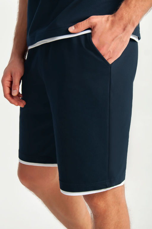 Арт. 63613 Комплект с шортами мужской 48-56 (5 шт) Цвет:темно-синий - Идеал фото 6