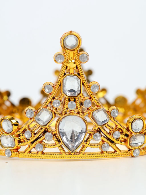 Корона для торта «Принцесса», цвет золото