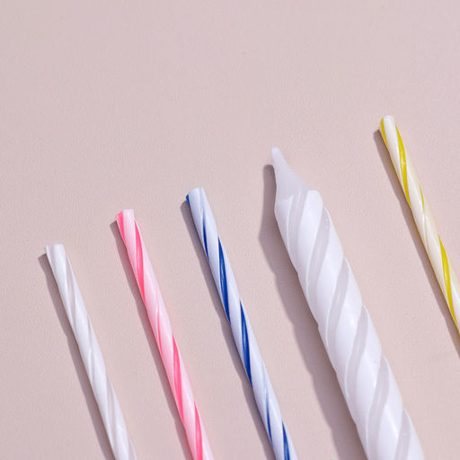 Цена за 5 шт. Свечи для торта, коктейльные 8 шт., 1 музыкальная