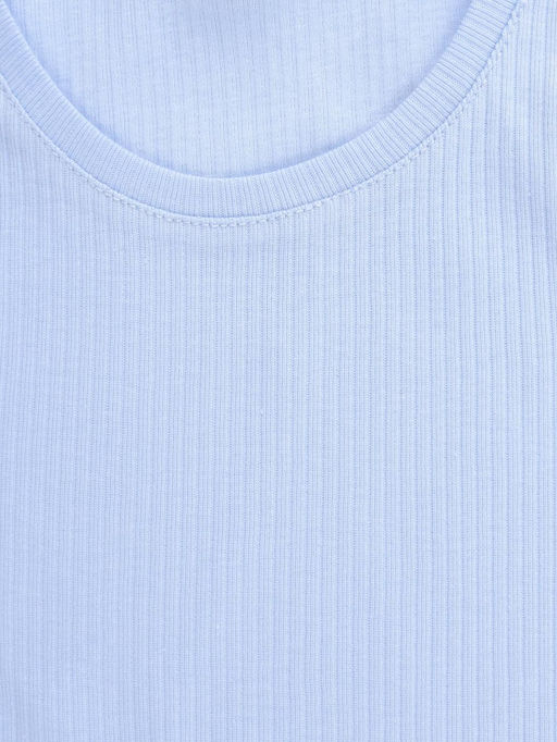 К 1649-1/небесно-голубой,геометрические ромашки пижама для дев