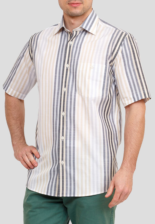 Сорочка мужская короткий рукав GREG 551/301/702