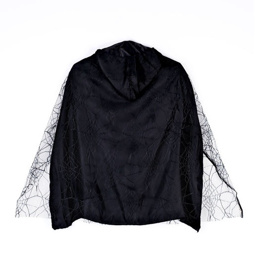 Карнавальный набор «Мадам паутина», плащ, перчатки, стразы