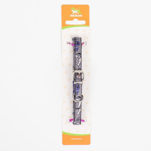 Ошейник с косынкой Яркая жизнь, 32 х 1 см, серый - Пижон фото 8