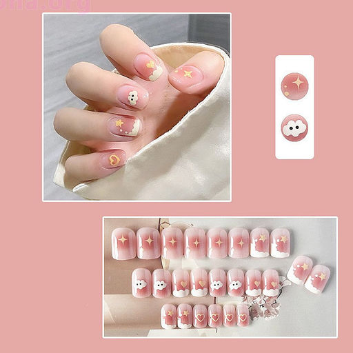 Набор накладных ногтей Pink sky