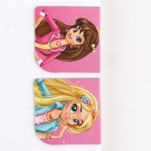 Цена за 2 шт. Подарочный набор блокнот А6, 32 листа, наклейки, магнитные закладки Самой классной