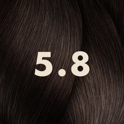 Dia Light 5.8 светлый шатен мокка, крем-краска 50 мл (обновленный) - Loreal professionnel фото 2