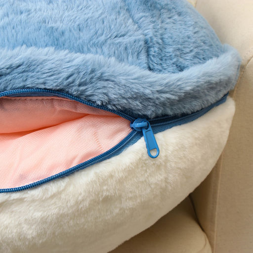 Мягкая игрушка «Кит», 90 см, рот на молнии