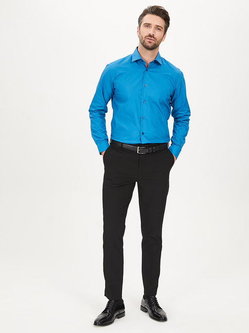 Сорочка мужская длинный рукав GREG 230/131/NB/Z/1p_GB фото 6