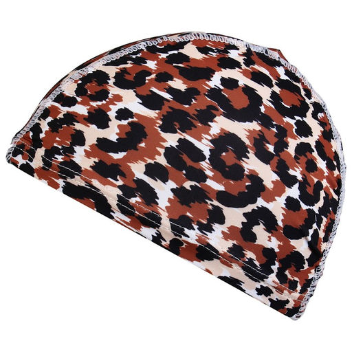 Шапочка для плавания взрослая ONLYTOP, тканевая, обхват 48 см, МИКС