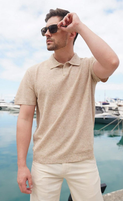 Футболка лен F011-06LN natural linen - Fine joyce фото 10