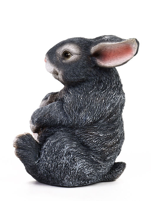 Садовая фигура из полистоуна «Зайка», 19×13×15 см