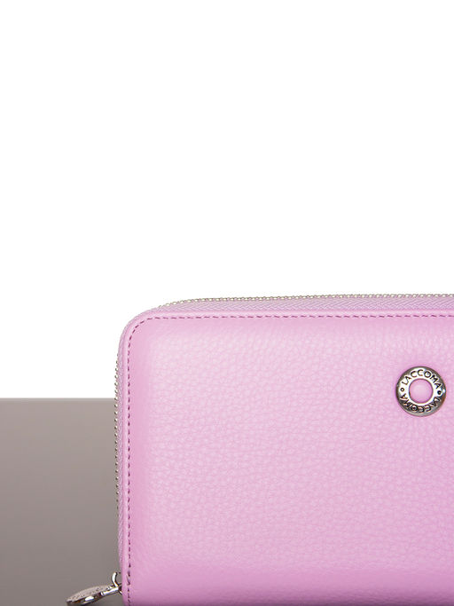 LACCOMA кошелек LA-1073-фиолетовый натуральная кожа фото 3