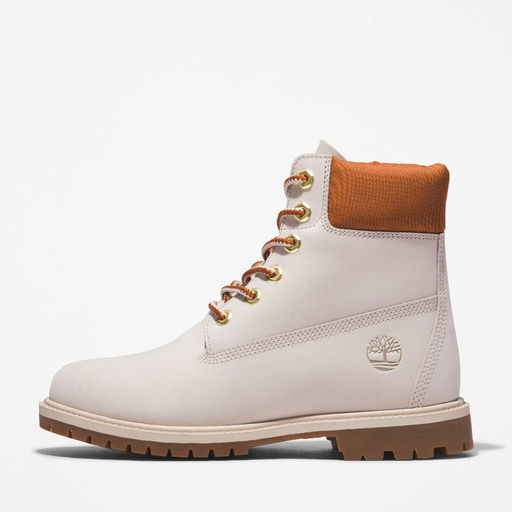 Ботинки Timberland 6 Inch Premium Boot WP белые  фото 5