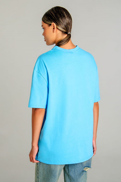 Арт. 3157 Футболка женская 42-48 (4 шт) Цвет:небесный - Калинка фото 33