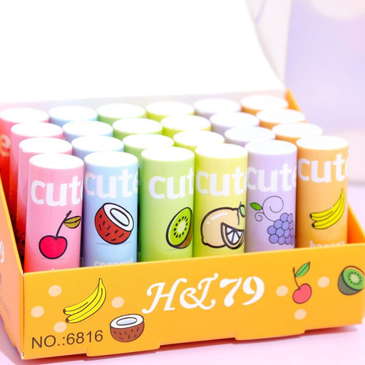 Цена за 24 шт. Бальзам для губ фруктовый, микс цветов и ароматов - Simaland фото 2