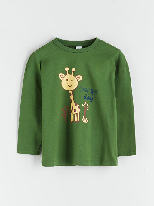 Bisiklet Yaka Erkek ?ocuk Ti??rt ve E?ofman Alt?