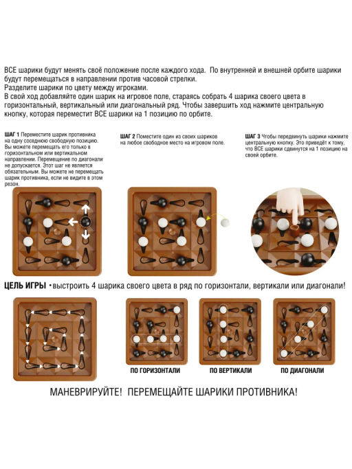 Настольная стратегическая игра Bondibon IQ-ОРБИТАЛЬ  фото 7