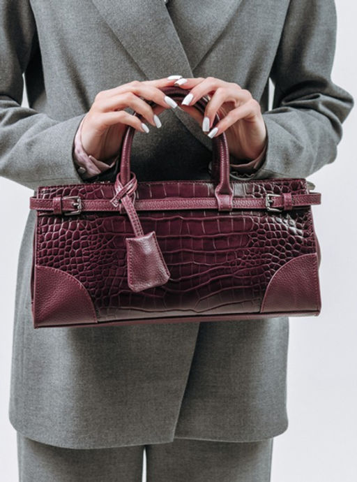 Сумка Lanotti CROCO LINE 8346/фиолетовый