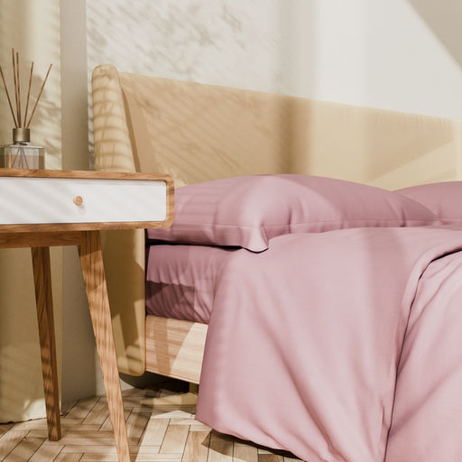 Постельное бельё Этель 1,5 сп Twilight Mauve 143х215, 150х215, 50х70+3-2 шт, мако-сатин, 114г/м2  фото 9