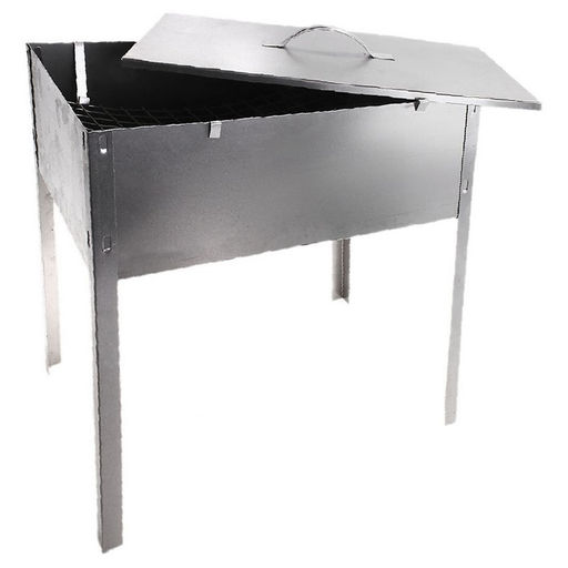 Мангал-коптильня Maclay Эконом, без шампуров, 40х25х40 см  фото 3